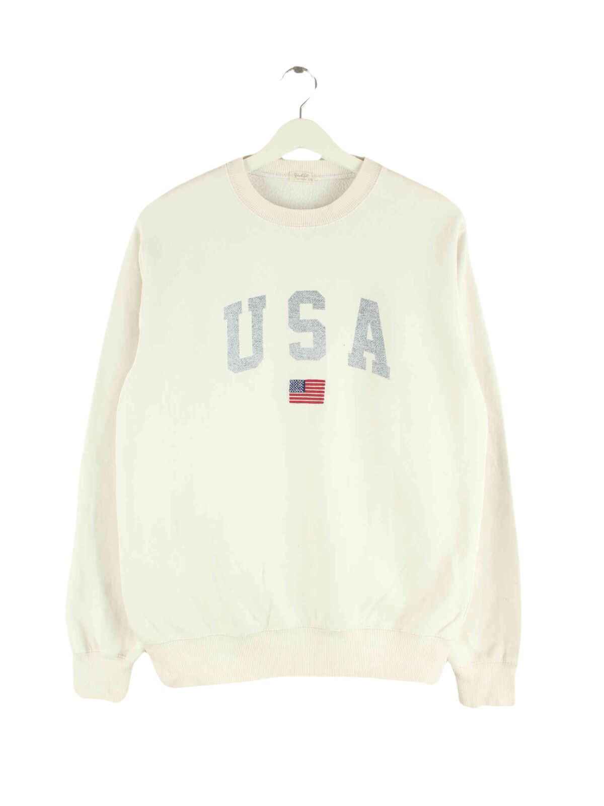 Vintage USA Sweater Weiß L (front image)
