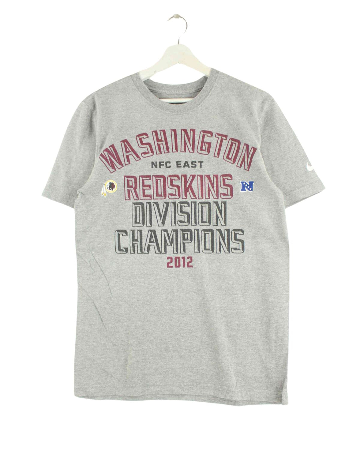 Nike Redskins Print T-Shirt Grau M (front image)