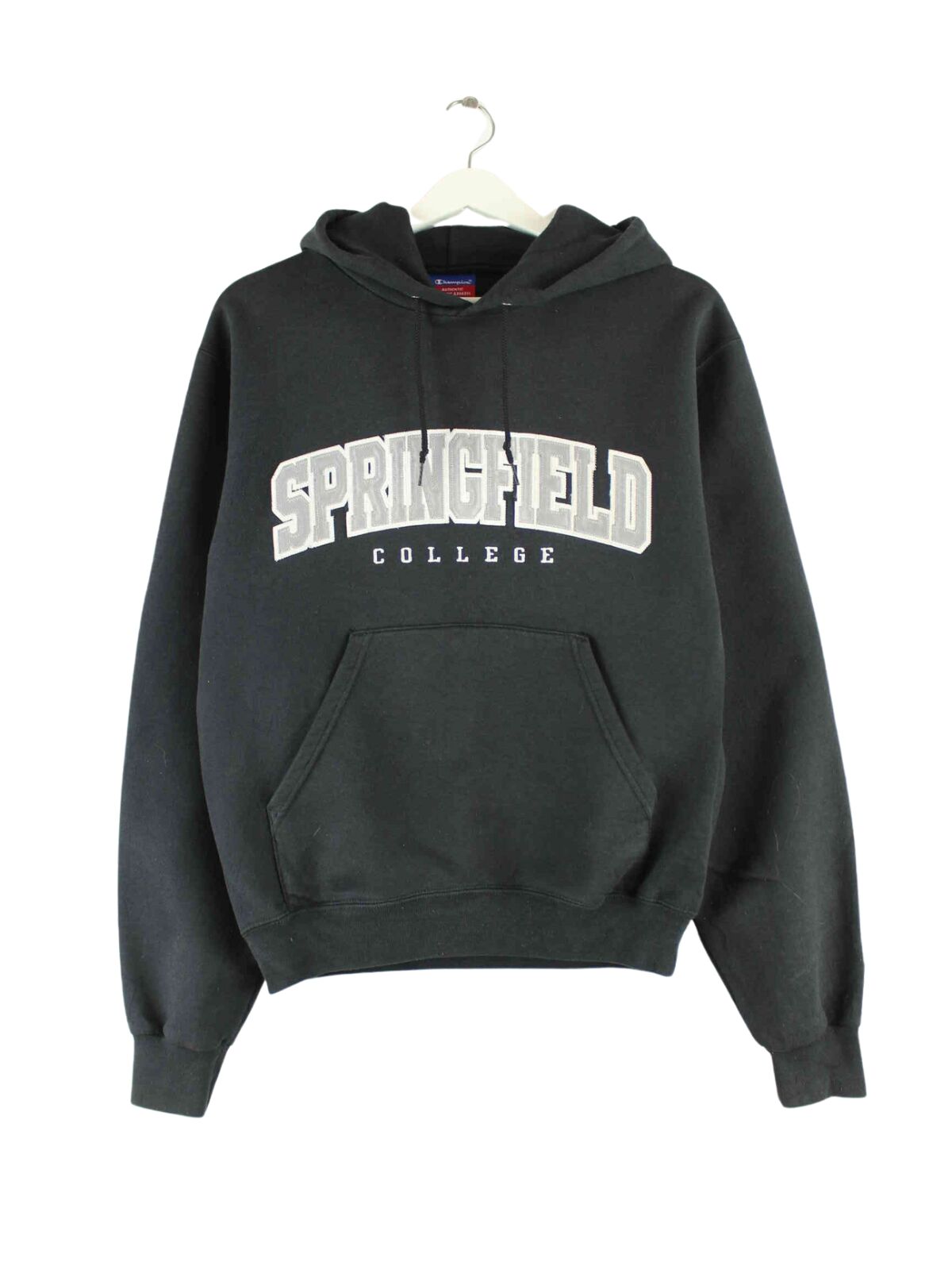 Champion Springfield Embroidered Hoodie Schwarz S (front image)