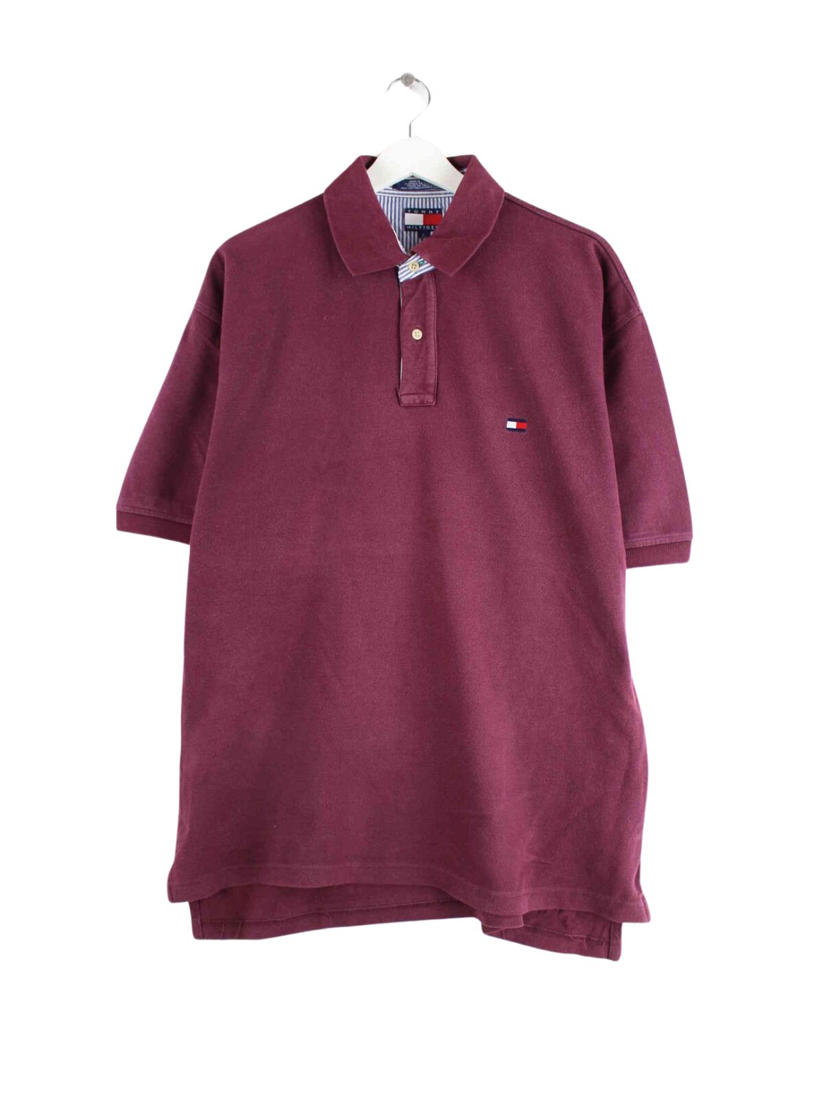 Tommy Hilfiger y2k Polo Rot L (front image)