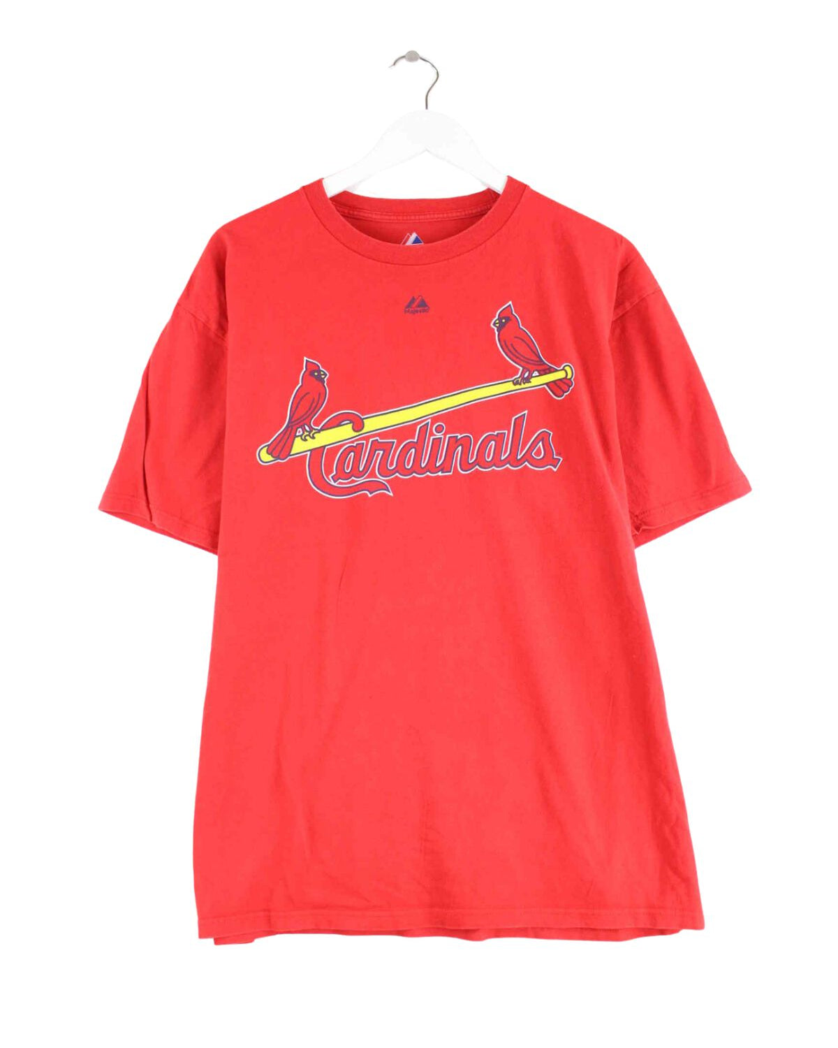 Majestic Cardinals Smith #1 Print T-Shirt Rot L (front image)