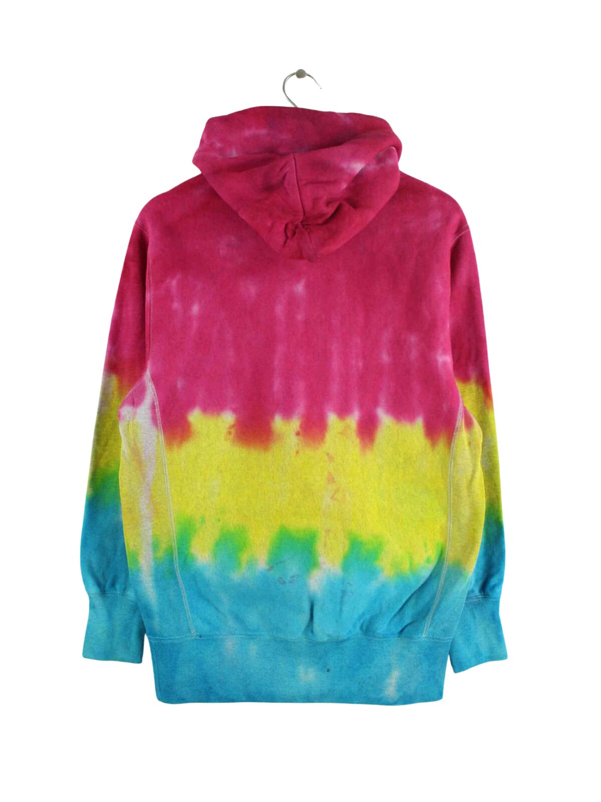 Champion y2k Reverse Weave Tie Dye Hoodie Mehrfarbig L (back image)