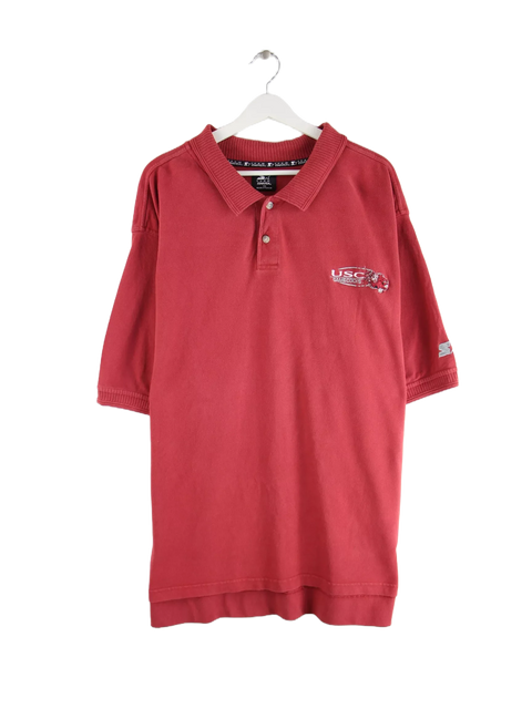 Starter 00s USC Gamecocks Polo Rot 3XL
