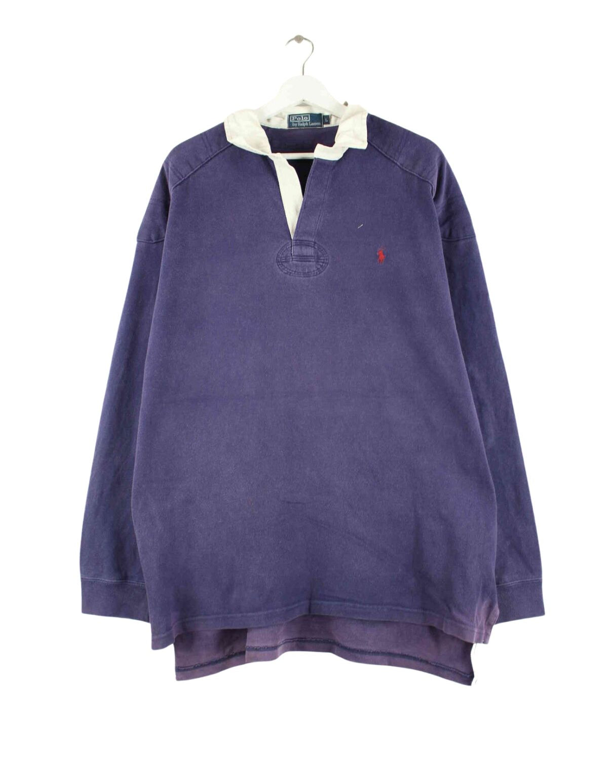 Ralph Lauren 90s Vintage Polo Sweater Lila L (front image)