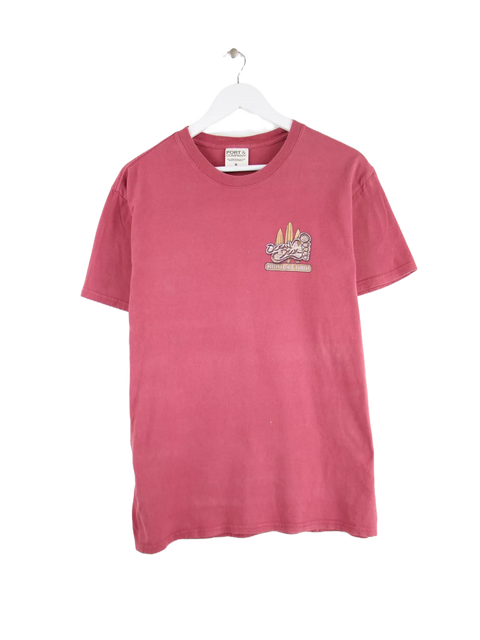 Port & Company Daytona Beach Florida Print T-Shirt Rot S
