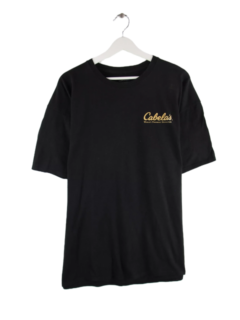 Cabela's Print T-Shirt Schwarz XXL