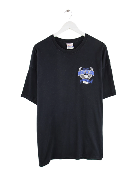 Hanes 2007 Bike Week Daytona Beach Print T-Shirt Schwarz XXL