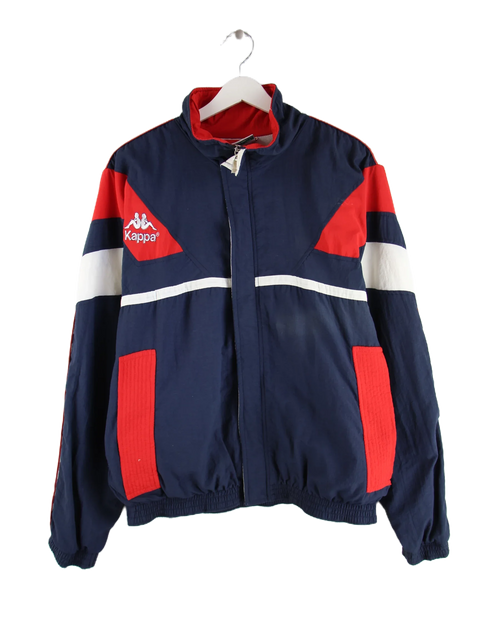 Kappa 90s Vintage Bilbao Athletic Club Damen Trainingsjacke Blau XL