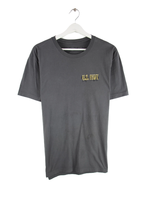 Hard Rock Cafe U.S. Navy Front Print We The People Back Print T-Shirt Grau L