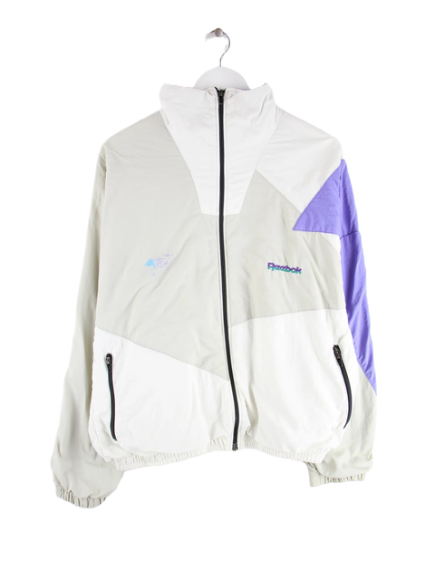 Reebok 90s Vintage Paint Splatter Damen Leichte Jacke Mehrfarbig XL