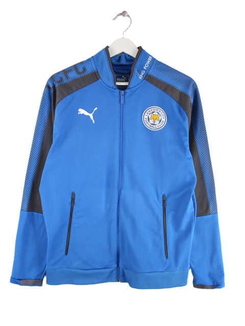Puma Leicester City FC King Power Print Trainingsjacke Blau M
