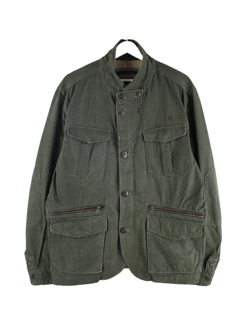 Schott Army MA-7 (AER) Multi Pocket Jacke Olive XXL