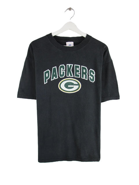 NFL 00s Green Bay Packers Print T-Shirt Schwarz XL