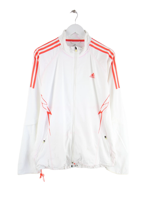 Adidas 3-Stripes Perforated Pattern Trainingsjacke Weiß L