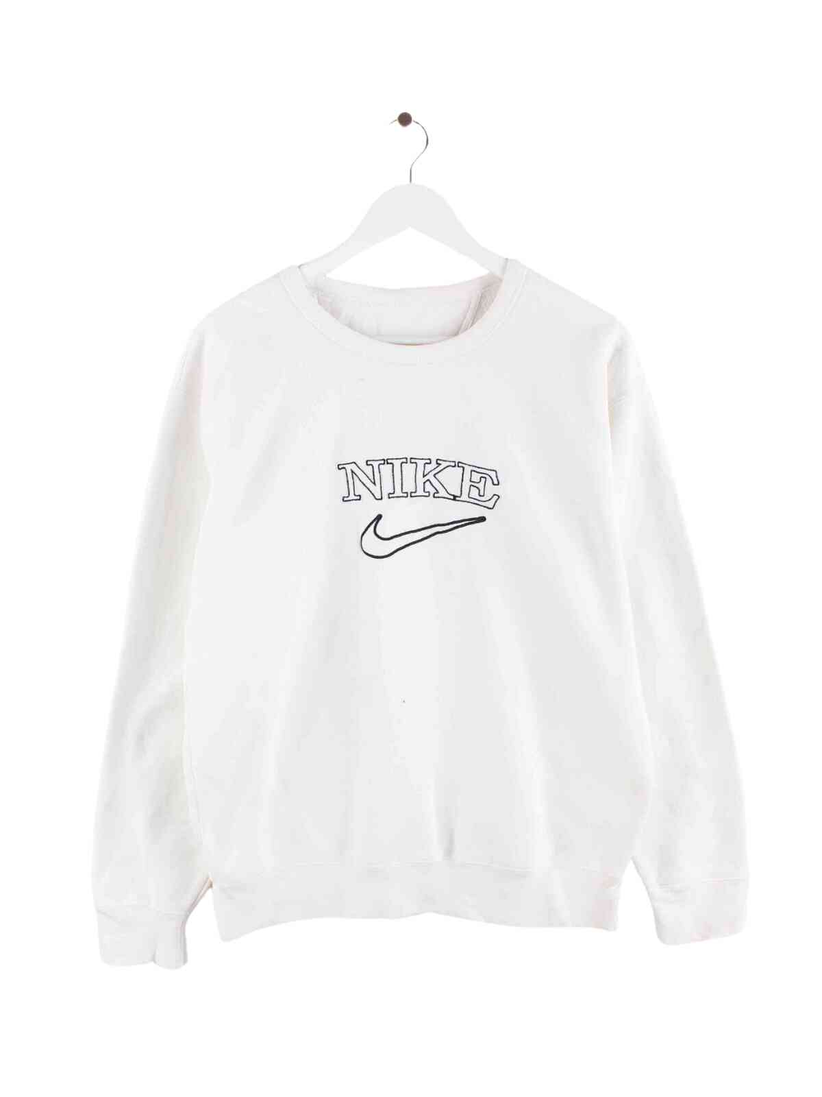 Nike embroidered logo sweatshirt online