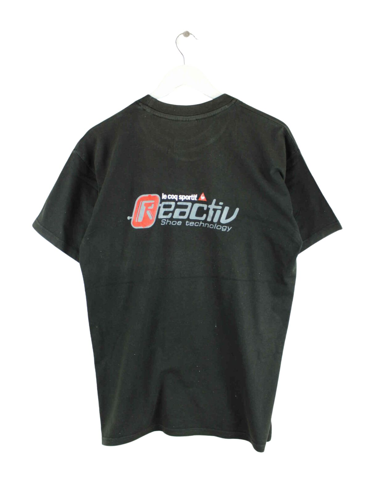 Le Coq Sportif Print T-Shirt Schwarz L (back image)