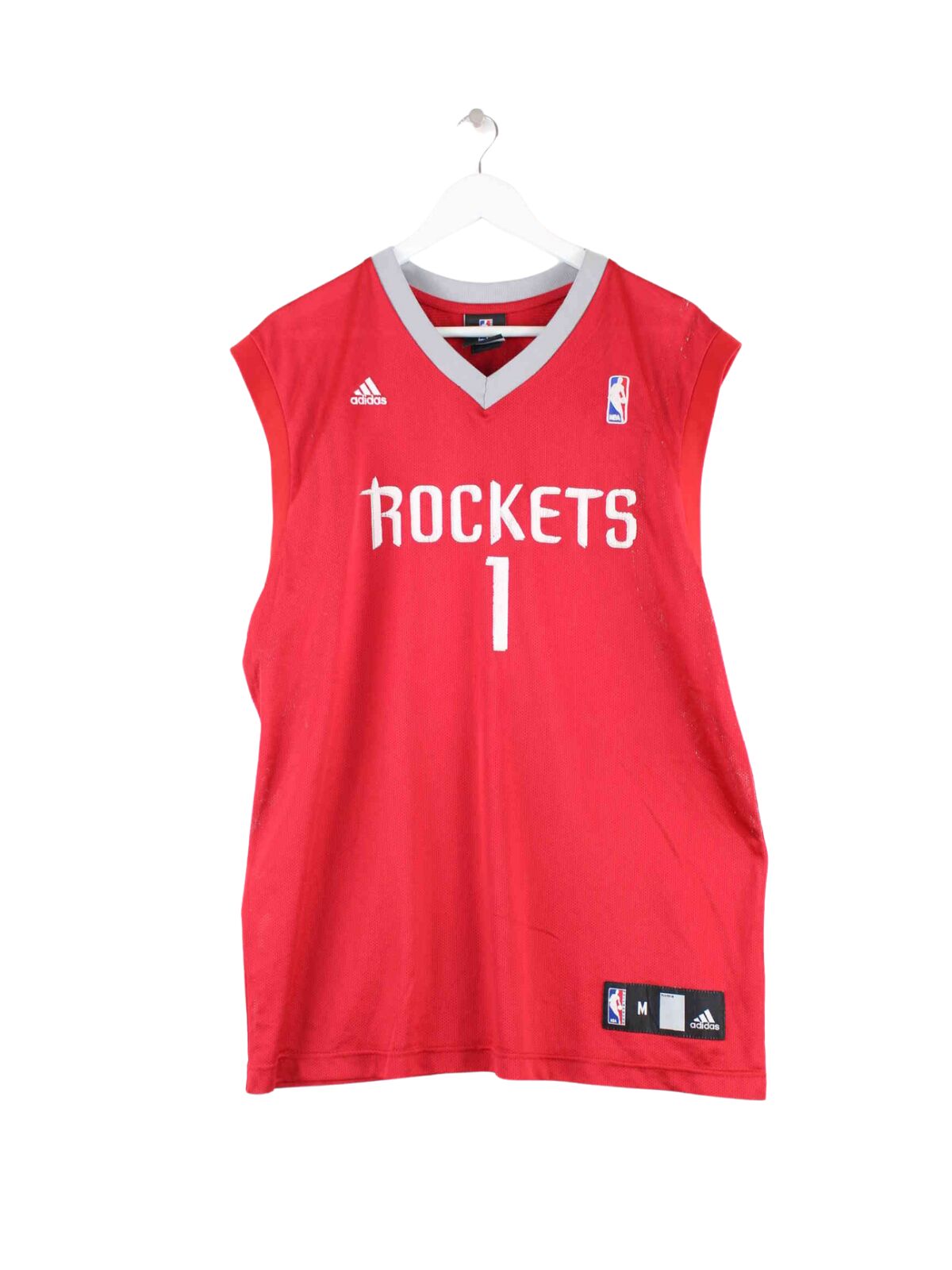 Adidas NBA 00s Rockets #1 Jersey Rot M (front image)