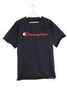 Champion Logo Print T-Shirt Schwarz L (front image)