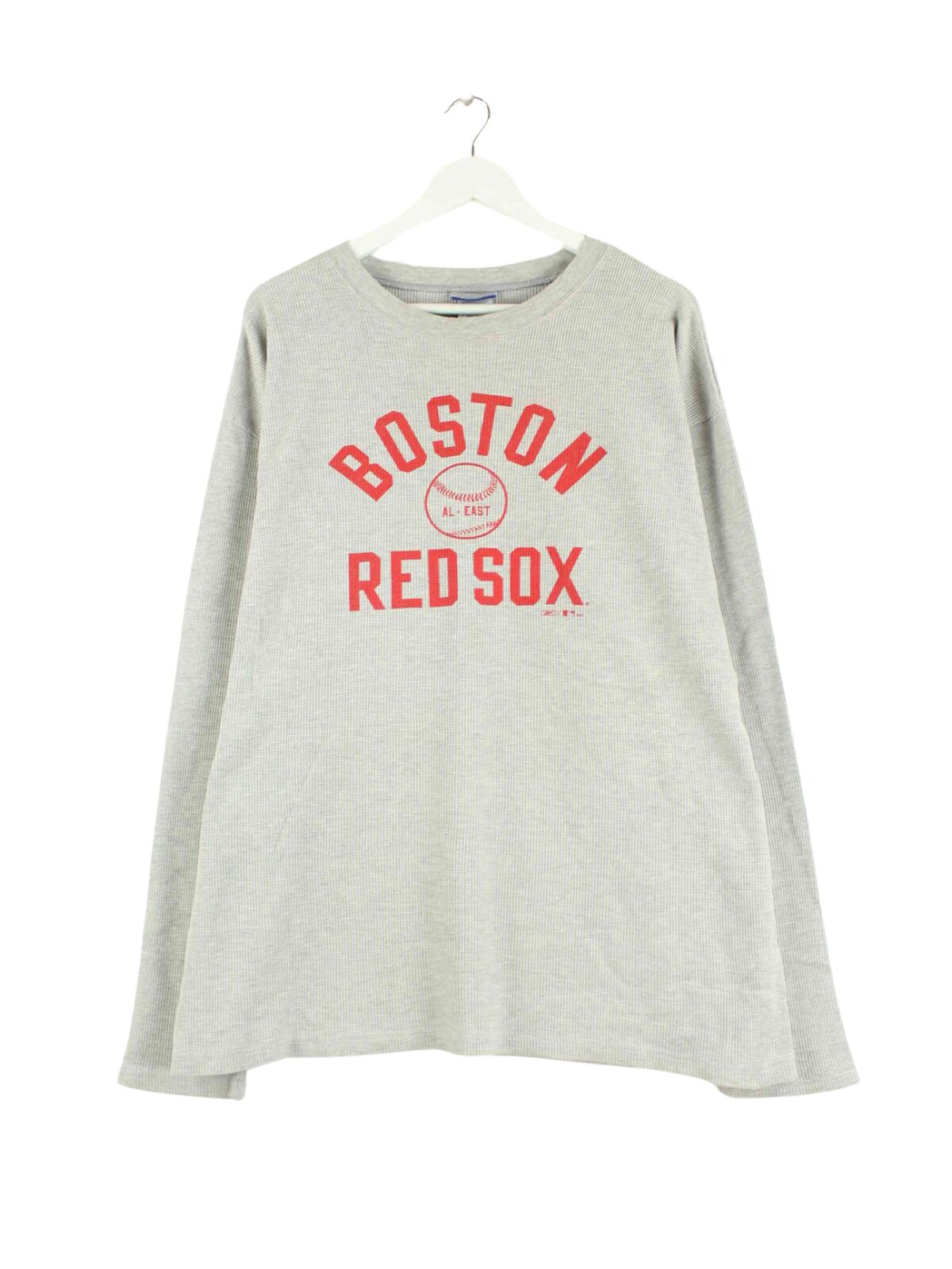 Reebok 00s Boston Redsox Print Sweater Grau XXL (front image)