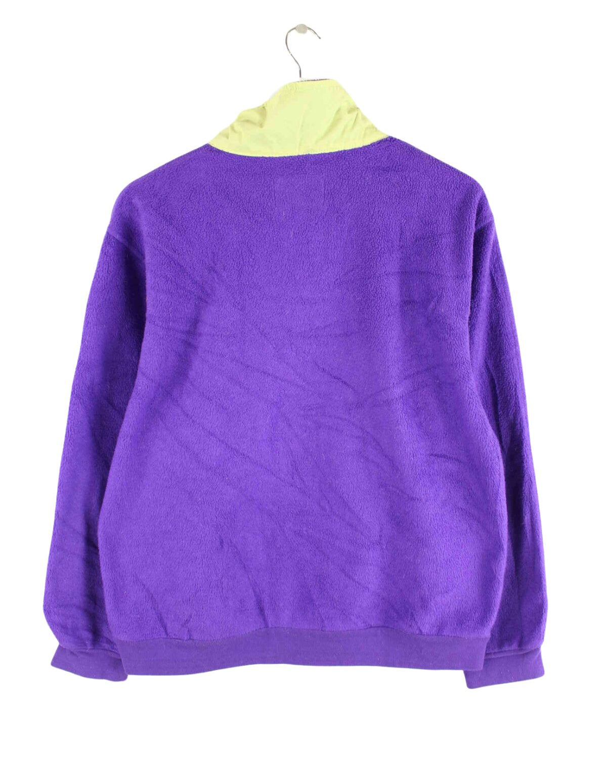 Aesse 90s Vintage Fleece Sweater Lila S (back image)