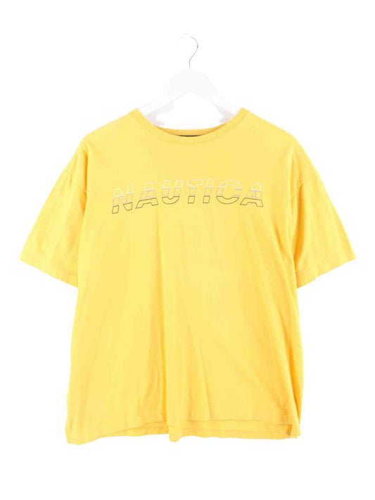 Nautica Print T-Shirt Gelb M