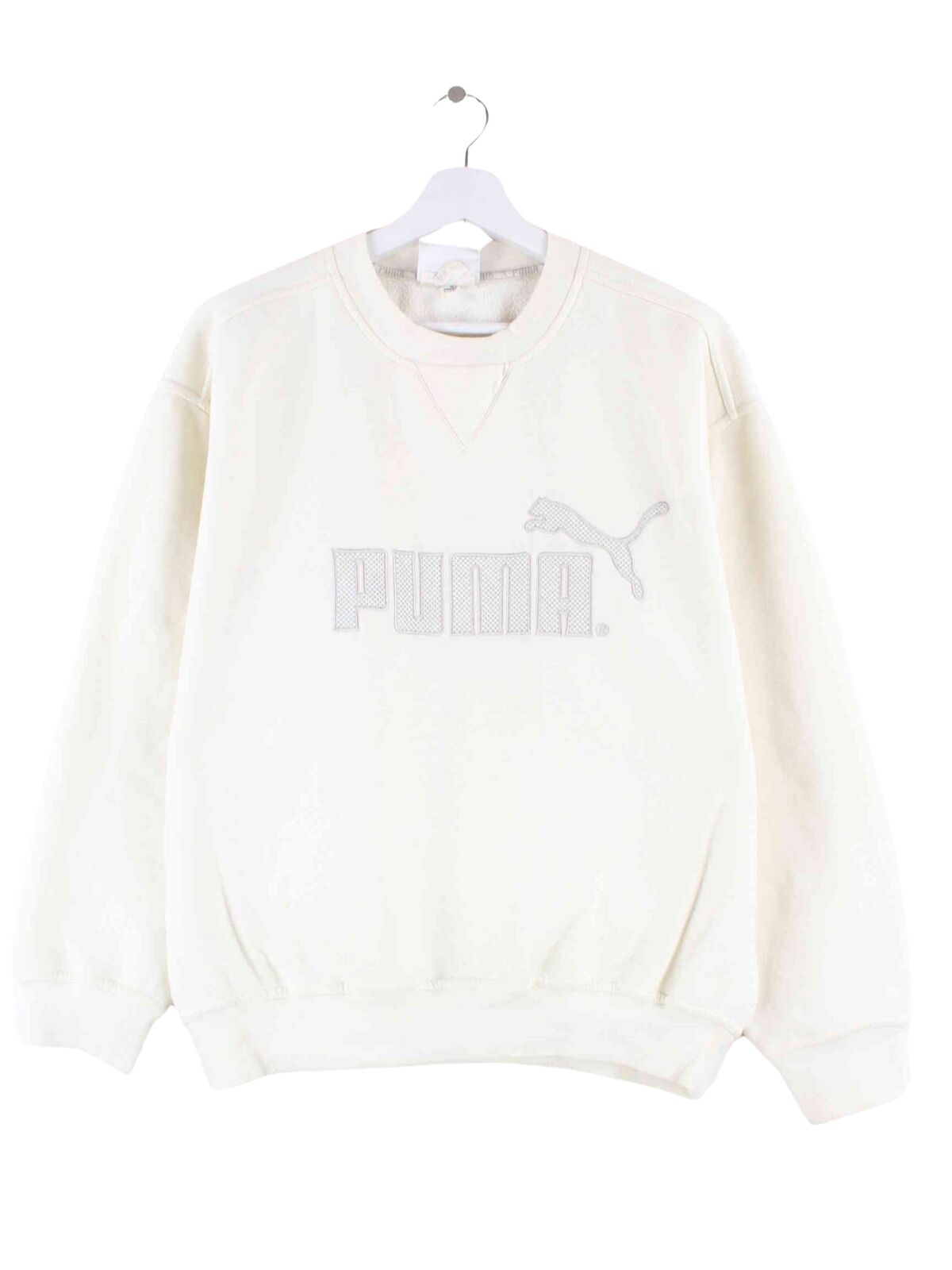 Puma 00s Embroidered Sweater Beige XS (front image)