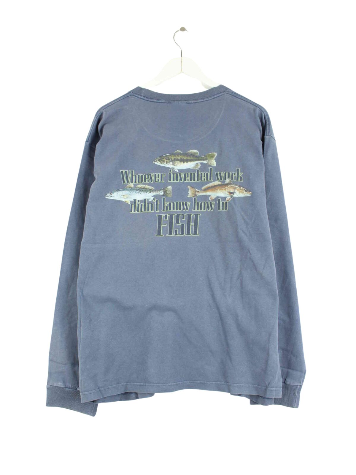 Columbia Fishing Print Sweatshirt Blau L (back image)