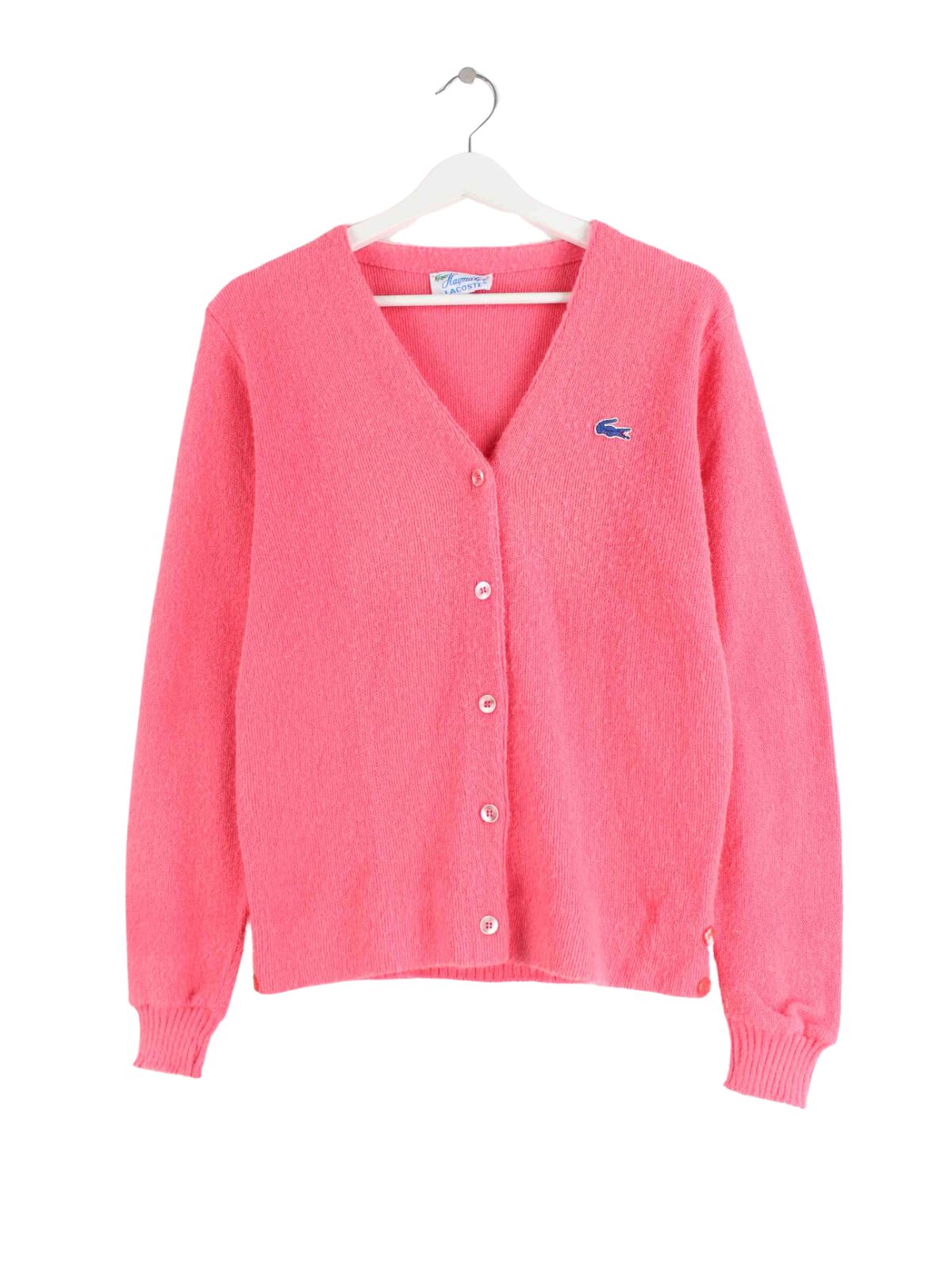 Lacoste Damen 90s Vintage Pullover Pink M (front image)