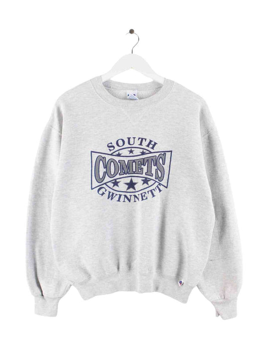 Russell Athletic Damen Print Sweater Grau M