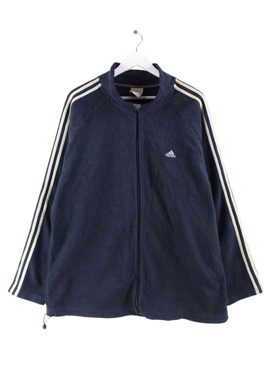 Adidas Fleece Jacke Blau XL