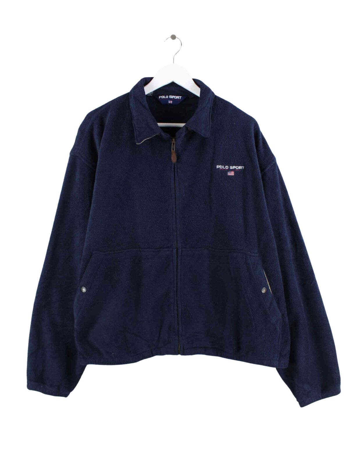 Ralph Lauren Polo Sport Fleece Jacket Blue XL – Peeces