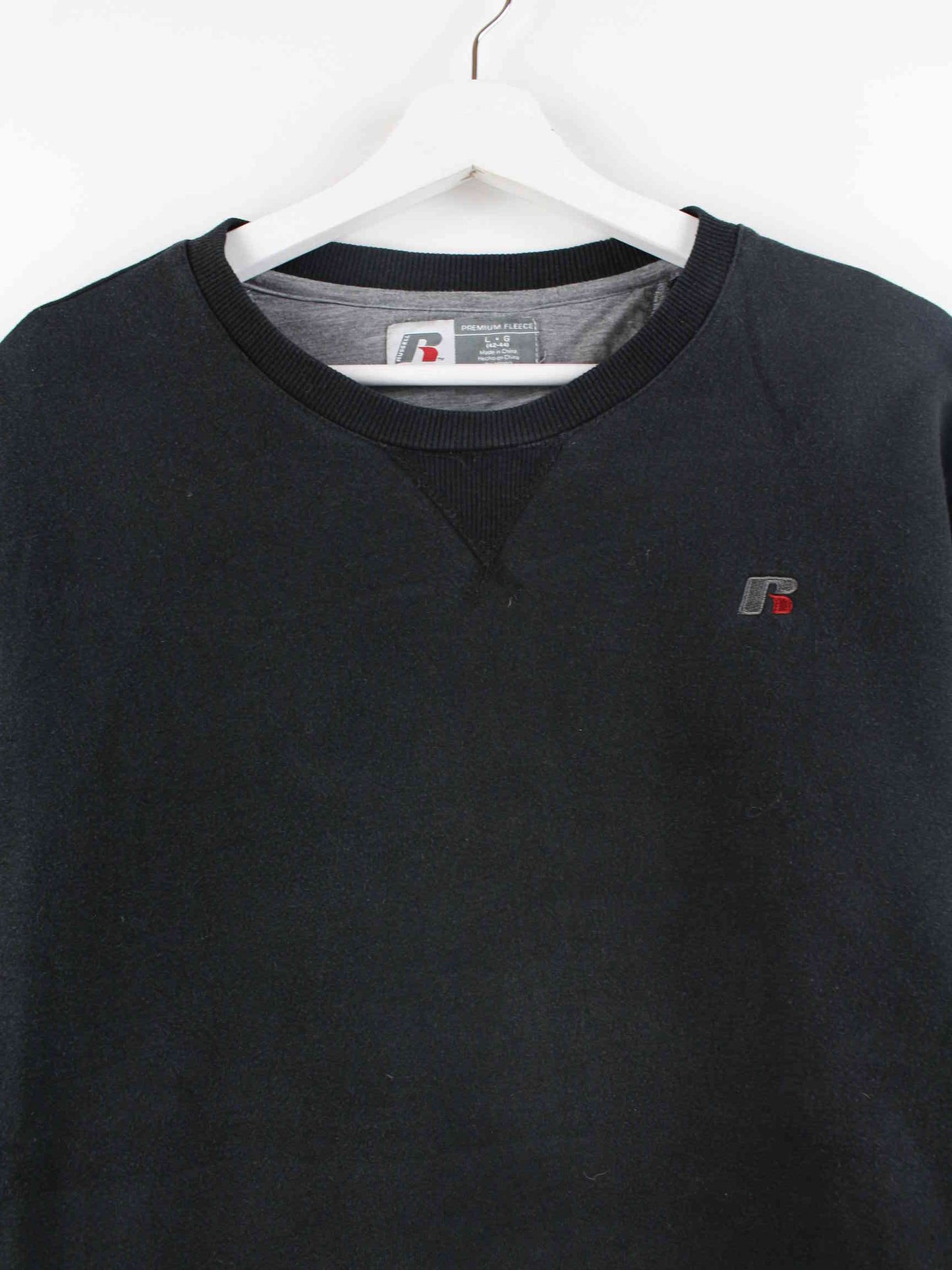 Russell Athletic Basic Sweater Schwarz L