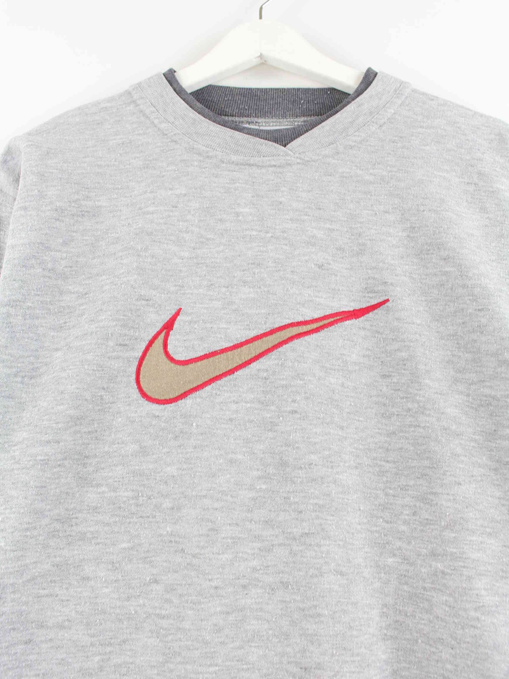 nike vintage sweater grey