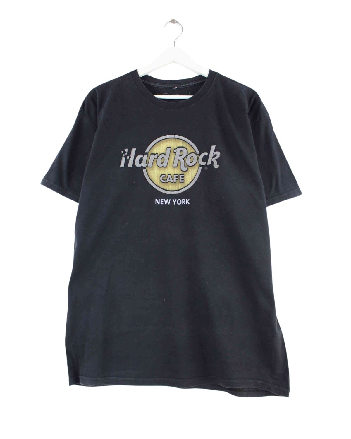 Hard Rock Cafe New York Print T-Shirt Schwarz L (front image)