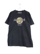Hard Rock Cafe New York Print T-Shirt Schwarz L (front image)