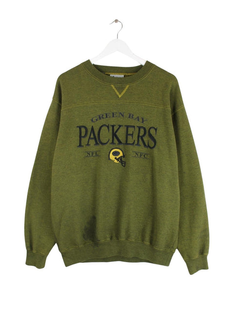 Lee 90s Vintage NFL Green Bay Packers Sweater Grün M