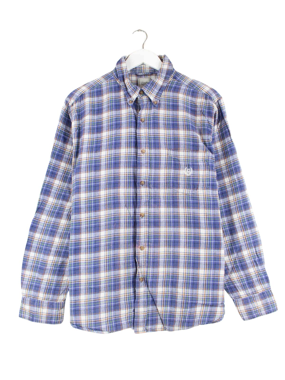 Chaps by Ralph Lauren Flanell Hemd Blau XL (front image)