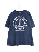 Vintage 2001 Boys Town Print Single Stitched T-Shirt Blau XL (front image)
