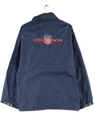 Chevignon 90s Vintage Embroidered Jacke Blau XL (back image)