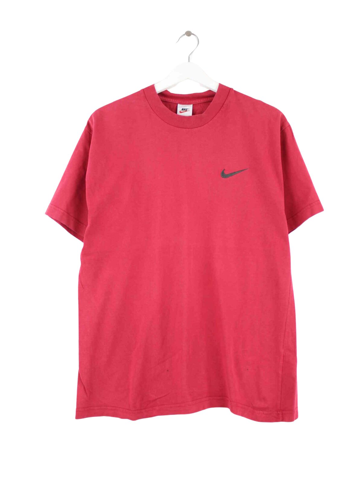 Nike 90s Vintage Swoosh T-Shirt Rot S (front image)