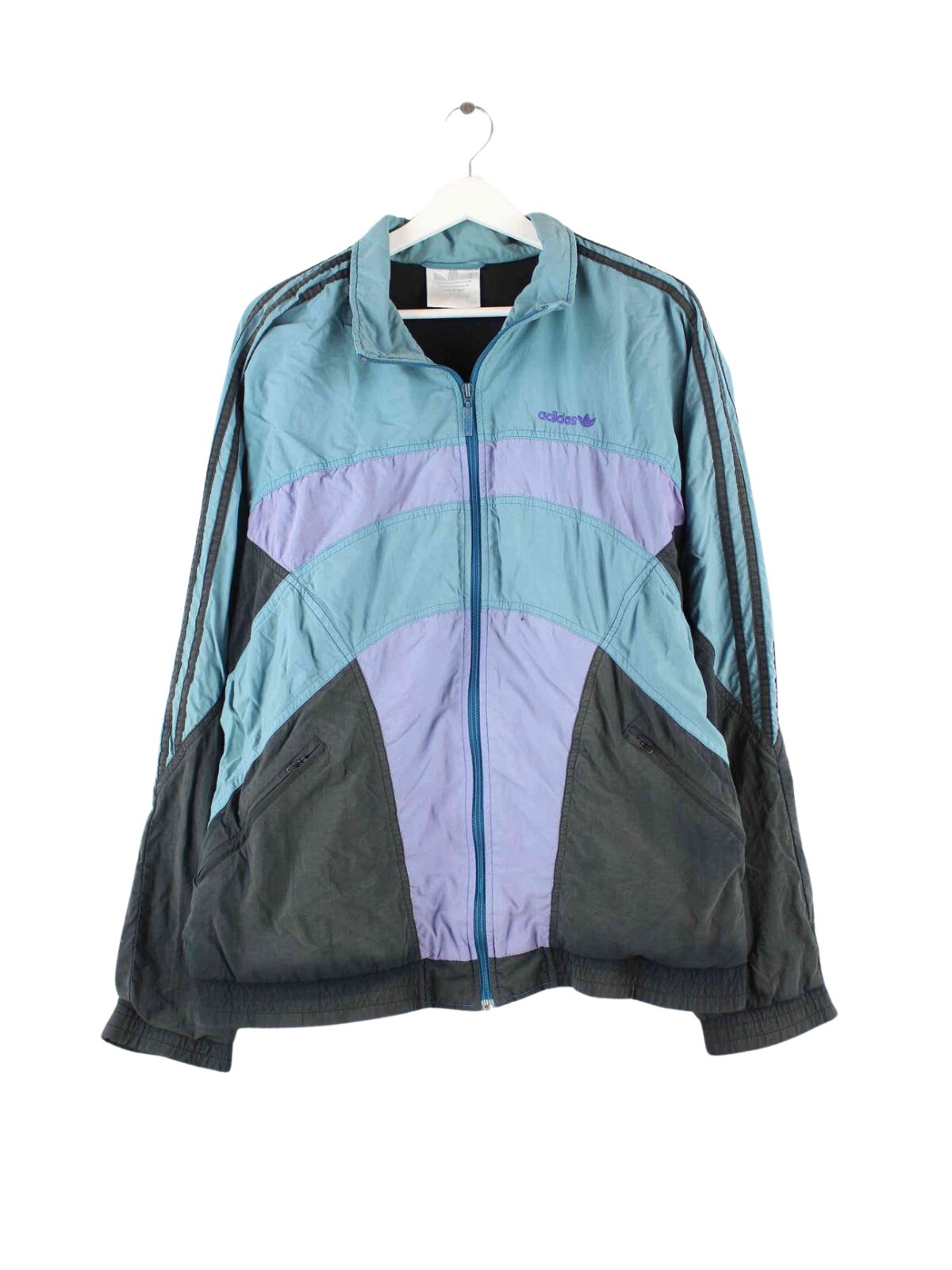 Adidas 80s Vintage Trainingsjacke Mehrfarbig XL (front image)