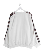 Adidas 80s Vintage 3-Stripes Sweater Weiß XXL (back image)