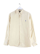 Ralph Lauren 90s Vintage Leinen Hemd Gelb L (front image)