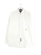 Tommy Hilfiger 00s Embroidered Hemd Weiß XL (front image)