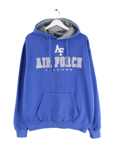 Colosseum Athletics Air Force Falcons Embroidered Hoodie Blau L