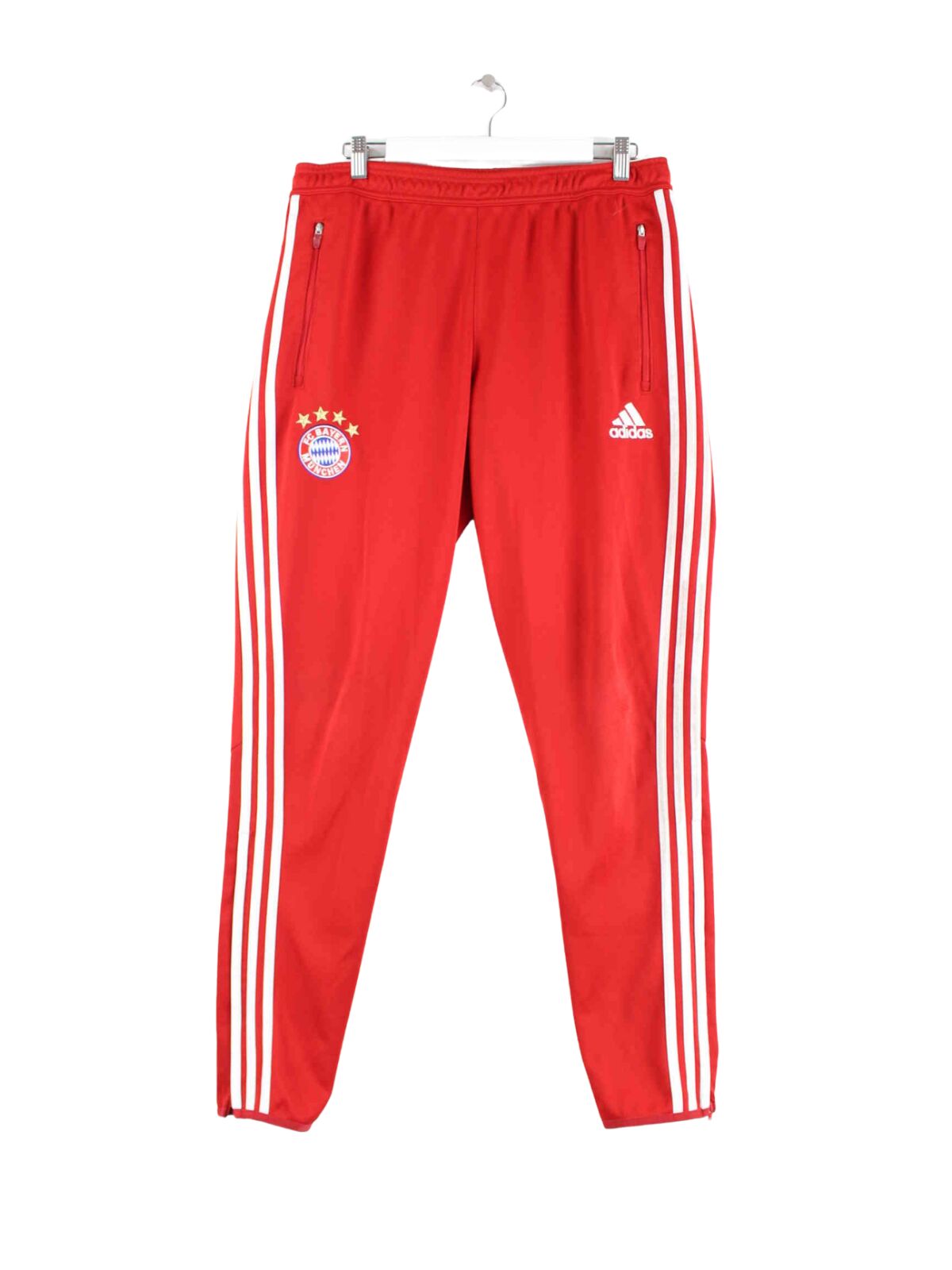 Adidas FC Bayern Track Pants Rot L (front image)