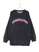 Steve & Barry's 90s Vintage Embroidered Heavy Sweater Schwarz XXL (front image)