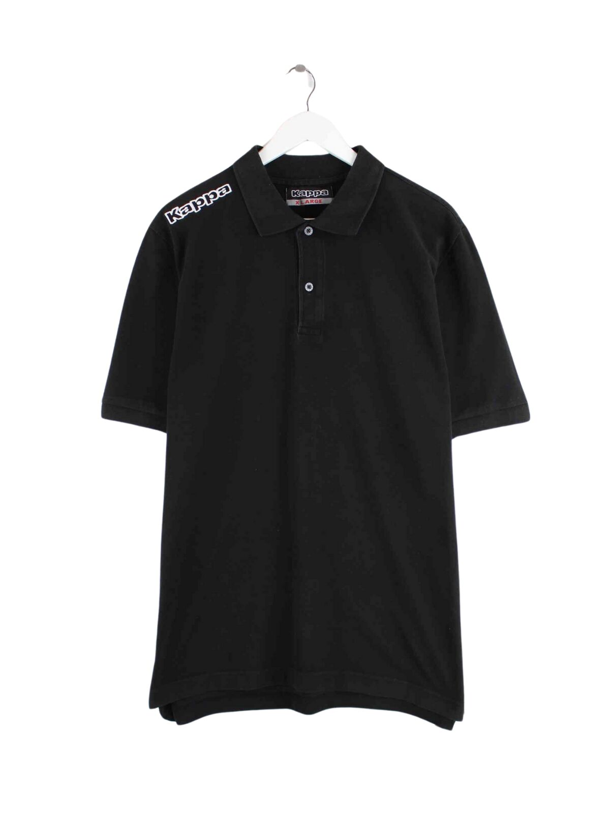 Kappa 00s Embroidered Polo Schwarz XL (front image)