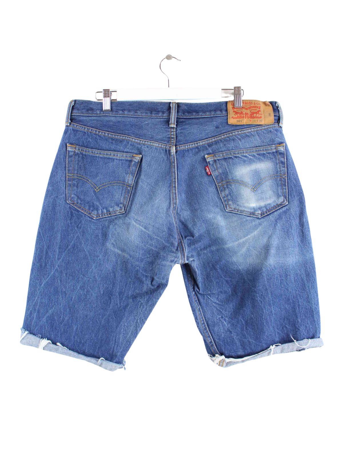 Levi's 501 Shorts Blau W38 (back image)