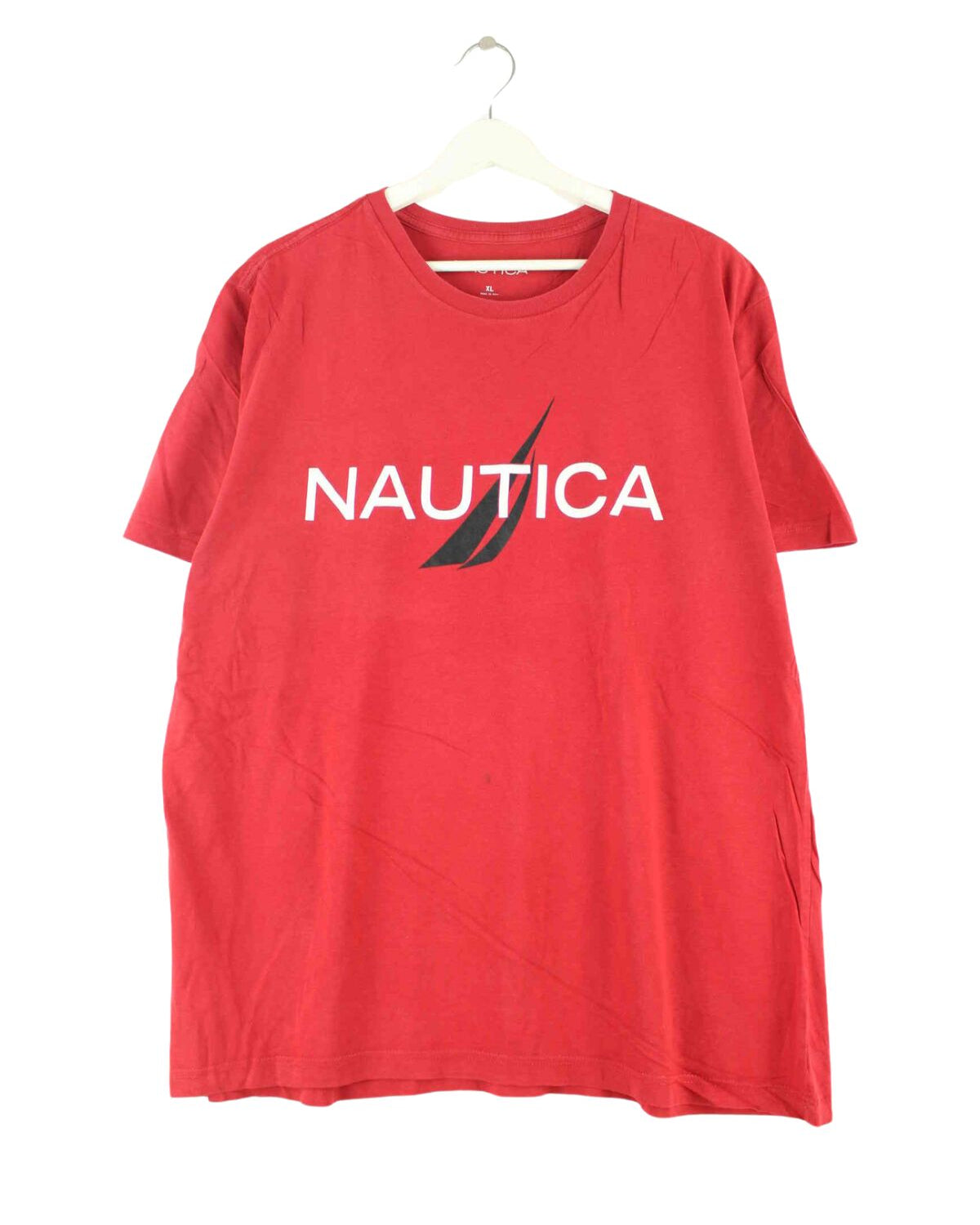 Nautica Print T-Shirt Rot XL (front image)